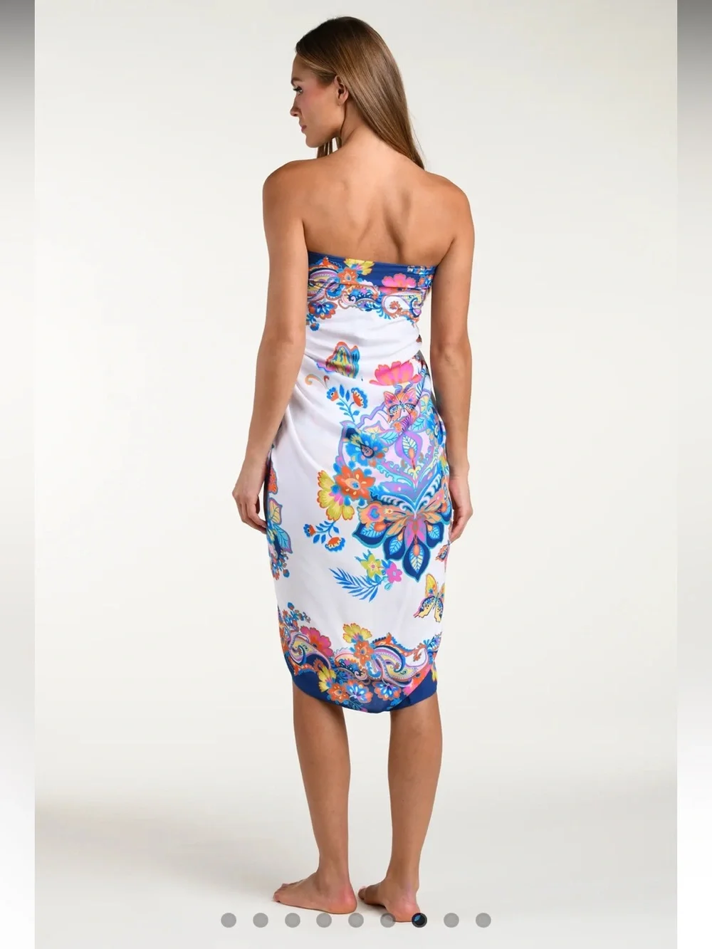 Sunshine 79 sarong pareo - bohemian butterfly high pareo swim coverup